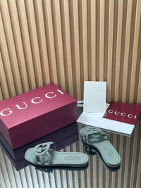 Interlocking G Slide Sandals