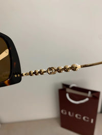 Pearl Cat-Eye Sunglasses