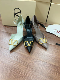 Signature D'Orsay Patent Leather Pumps