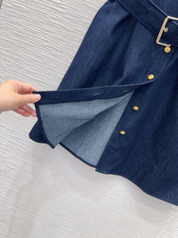 Denim Shirtdress