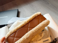 Furry Coco Flap Bag