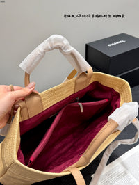 Deauville Raffia Tote