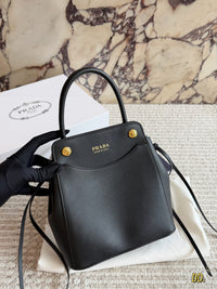 Carry Mini Leather Top-Handle Bag
