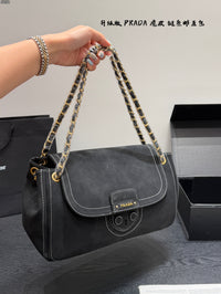 Suede Shoulder Bag