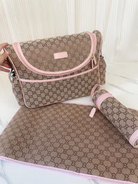 Monogram Nursery Bag Set