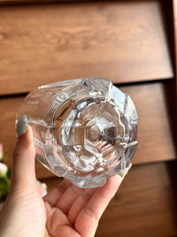 Maison Tumbler Cannage Transparent Crystal Glasses Set of 4