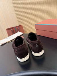 Suede Loafers