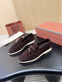 Suede Loafers