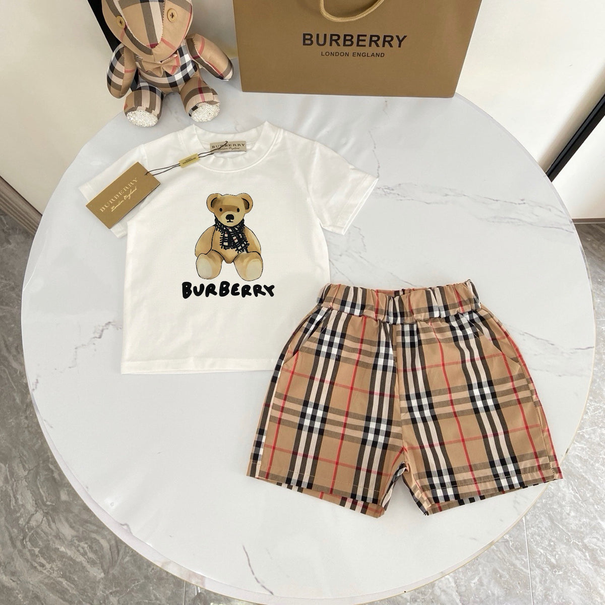 Teddy Check Set