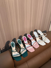Caovilla Rhinestone Chandeliers Mules