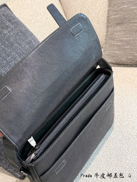 Leather Messenger Bag