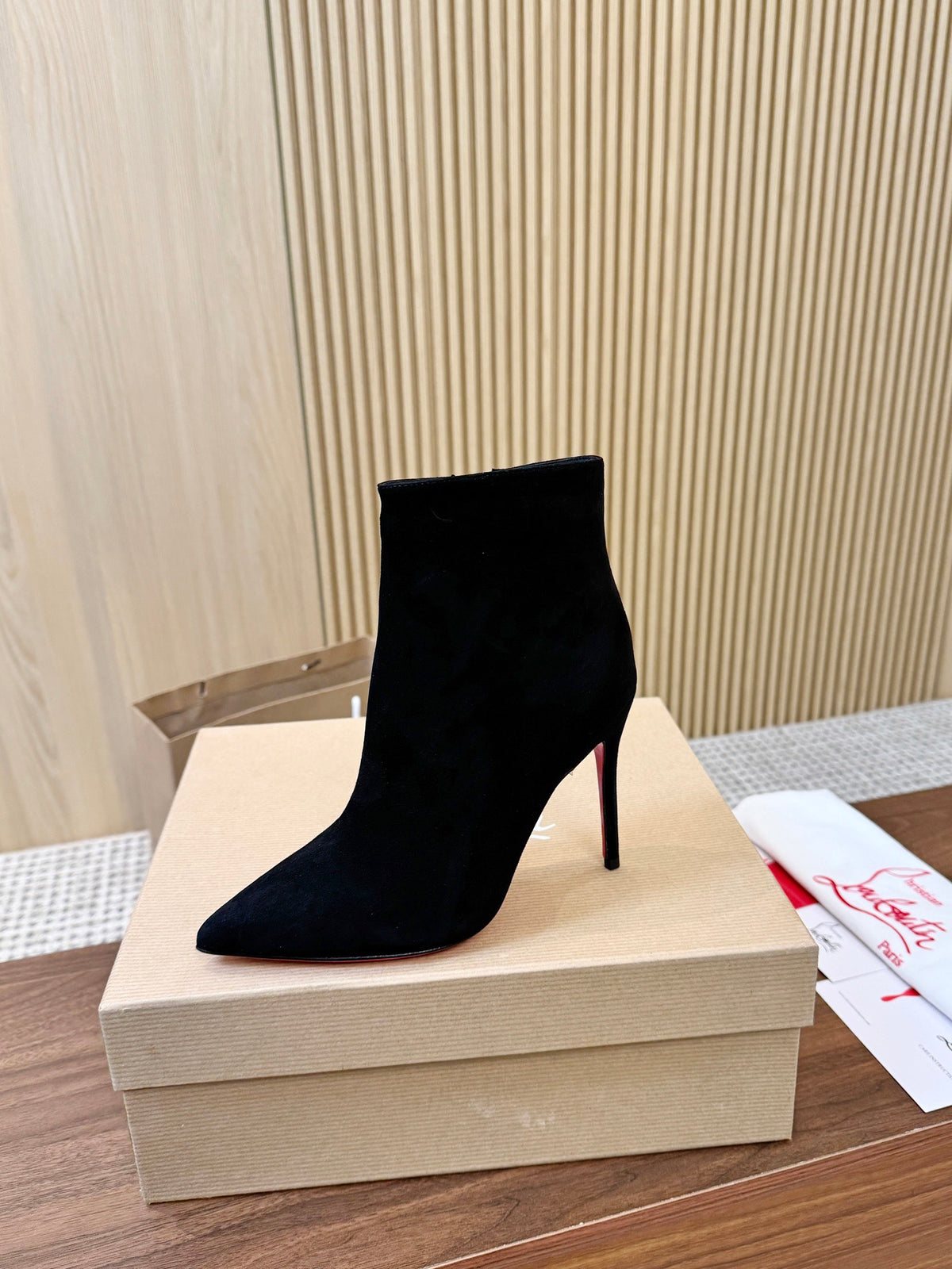 Kate Max Suede Ankle Boots