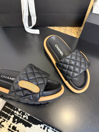 Leather Slides
