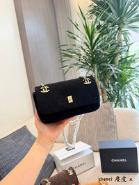 Suede Mini Flap Bag