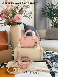 Nano Speedy Monogram Empreinte Leather