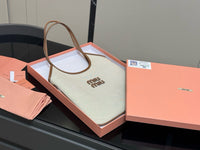 Canvas Leather Ivy Tote Bag