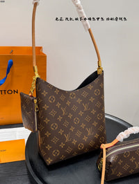 Monogram 3in1 Loop Hobo Bag Set