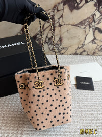 Pony Hair Bucket Bag