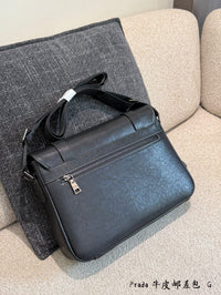 Leather Messenger Bag