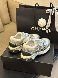 Logo Metallic Trainers