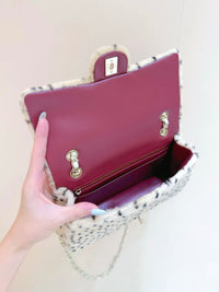 Polka Dot Flap Bag