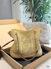 Raffia Jamie Shopping Bag