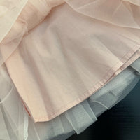 Roma Embroidered Layered Tulle Dress