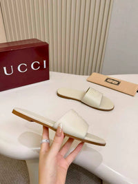 Interlocking Leather Sandals