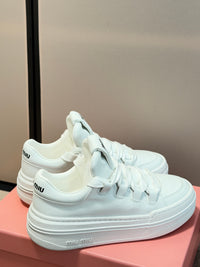 Lace-Up Platform Sneakers