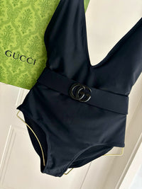 Logo One Piece Swimsuit