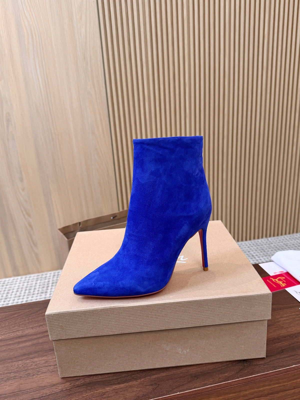 Kate Max Suede Ankle Boots