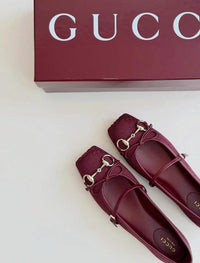Horsebit Mary Jane Flats