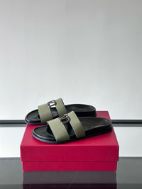 Garavani VLogo Calf Leather Slides