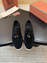 Suede Loafers