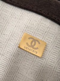 26C Suede Shopping Tote