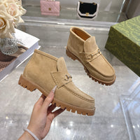 Horsebit Ankle Boots