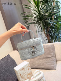 Mini Cannage Vanity Bag Lambskin