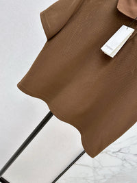 Cropped Polo Shirt