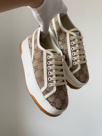 Platform Canvas Sneakers