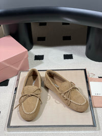 Suede Loafers