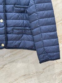 26S Braided Trim Short Down Jacket