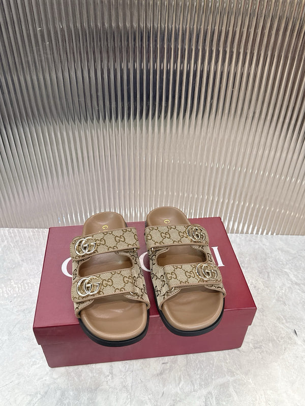 Canvas Slide Sandals