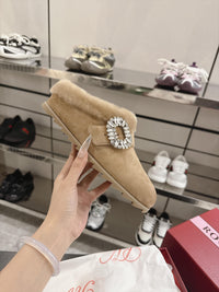 Slidy Viv' Suede Mules