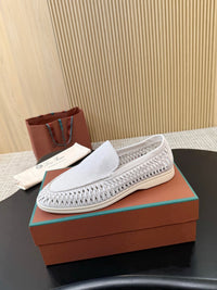 Suede Loafers