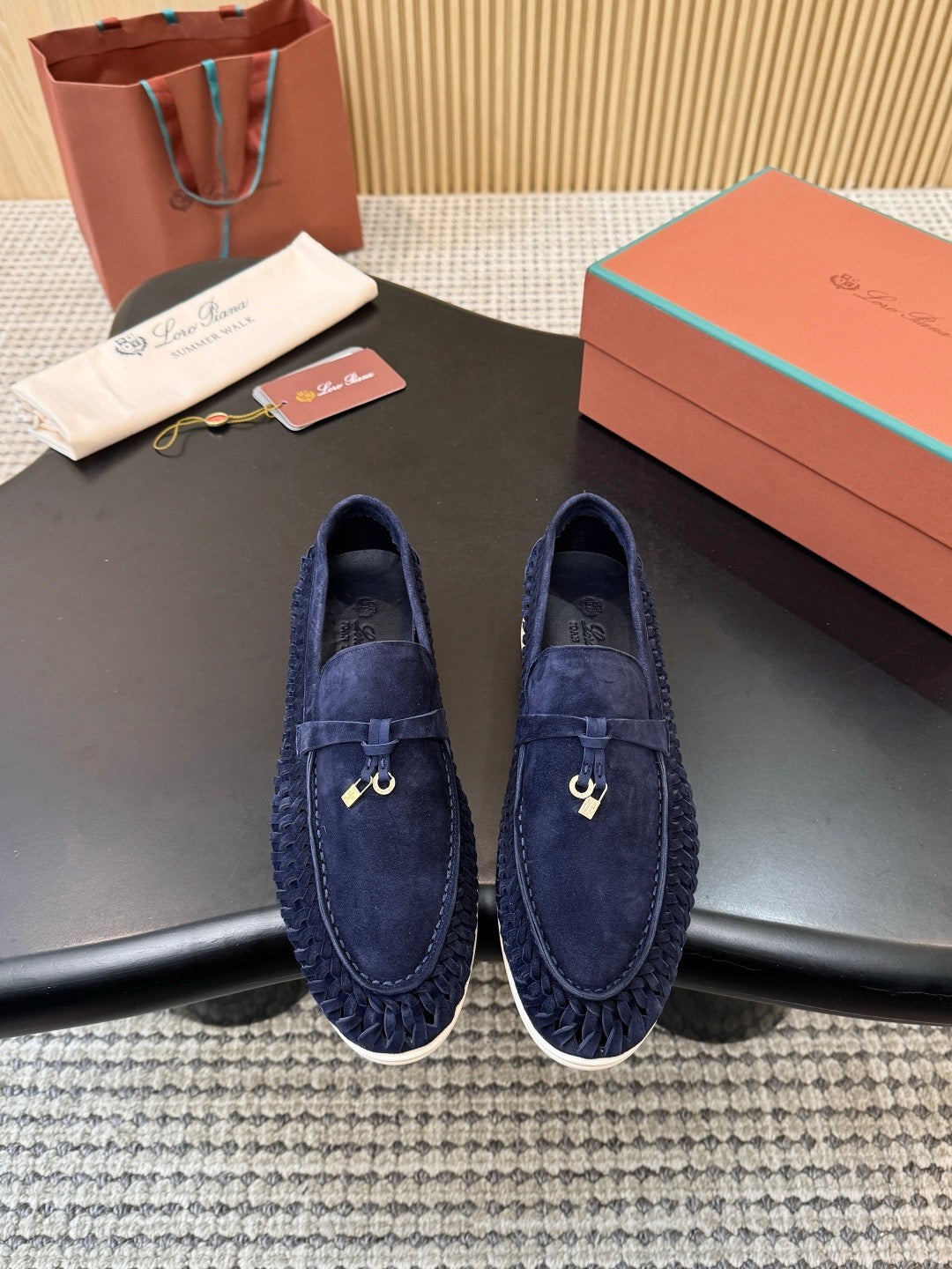 Suede Loafers