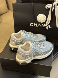 Logo Metallic Trainers
