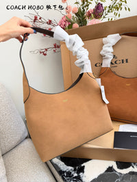 Brooklyn 28 Hobo Suede Shoulder Bag