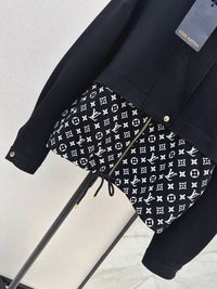 26S Monogram Accent Zip-Up Jacket