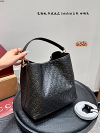 Emblem Large Shoulder Tote Bag