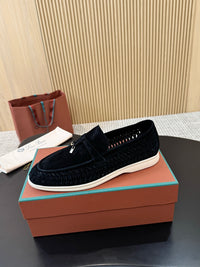 Suede Loafers